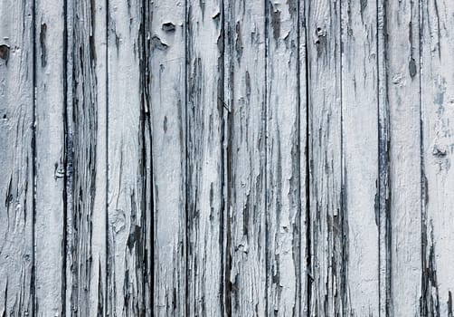 Light blue old wood planks background