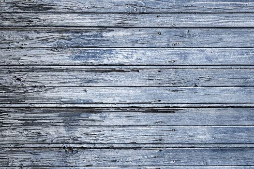 Light blue old wood planks background