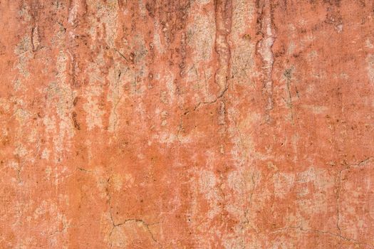 Brown adobe clay wall texture background. Material construction. Architectural detail. Vernacular architecture found in Africa and Asia.