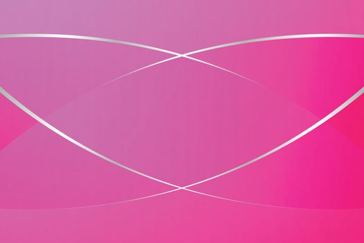 pink gradient color soft light and silver line graphic for cosmetics banner advertising luxury modern background (illustration)