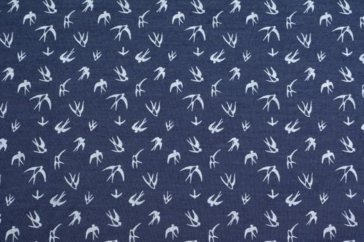 blue fabric texture, closeup, background. Use for sewing and tailoring, Sew dress and cloth