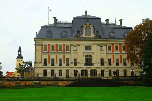 Pszczyna Castle, Autumn, Poland