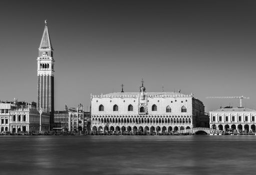 Venice, Italy. Black and white photography