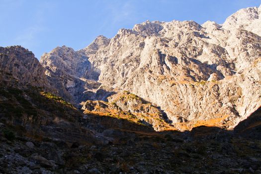 mountain range in Alps