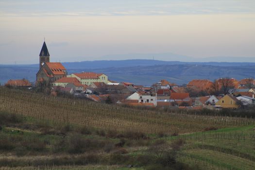 Spring time in Moravia Tuscany, South Moravian wine region