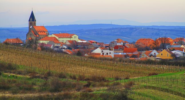 Spring time in Moravia Tuscany, South Moravian wine region