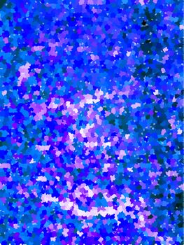 blue maple crystallize stained glass background