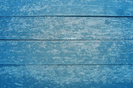 blue vintage wood texture table background 
