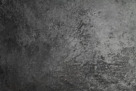 retro stone Concrete dark gray background with old absolete scuffs and black splashes. Grungy paint Textured floor or wall cement texture in the grunge style. Space for text