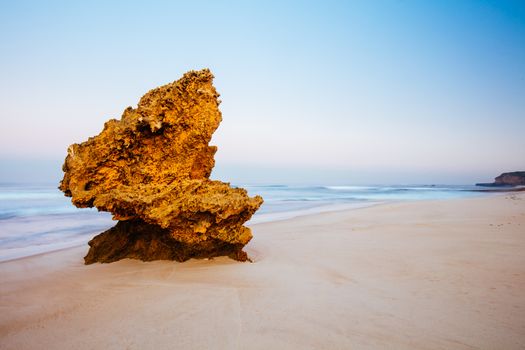 The idyllic Number Sixteen Beach at sunrise in Rye, Victoria, Australia