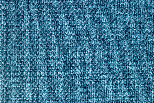 Texture of blue linen cloth. Abstract background for design.