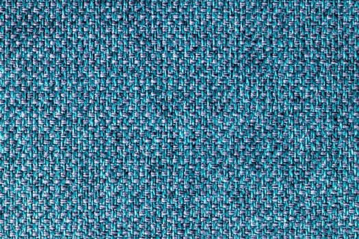 Texture of blue linen cloth. Abstract background for design.