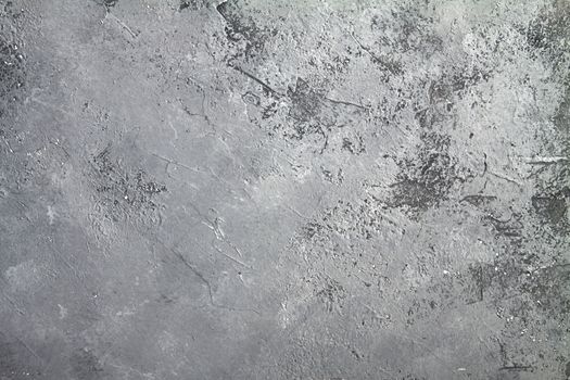 retro stone Concrete dark gray background with old absolete scuffs and black splashes. Grungy paint Textured floor or wall cement texture in the grunge style. Space for text