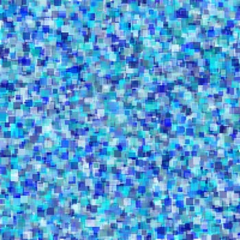 Abstract minimalist blue illustration with squares useful as a background