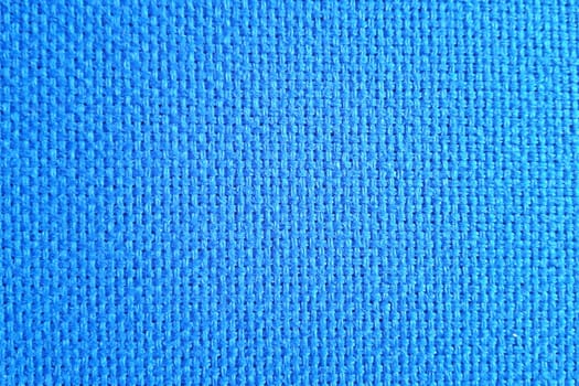 Texture of blue linen cloth. Abstract background for design.