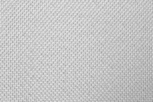 Texture of cloth material for design. Abstract background with white, black and gray threads of woven.