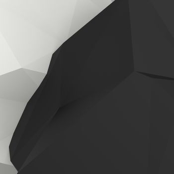 Abstract low poly geometric background