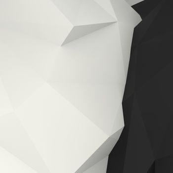 Abstract low poly geometric background