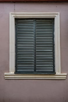 Window and walls in Old Sighnaghi, travel around Georgia