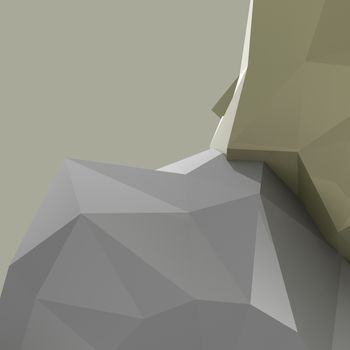 Abstract low poly geometric background