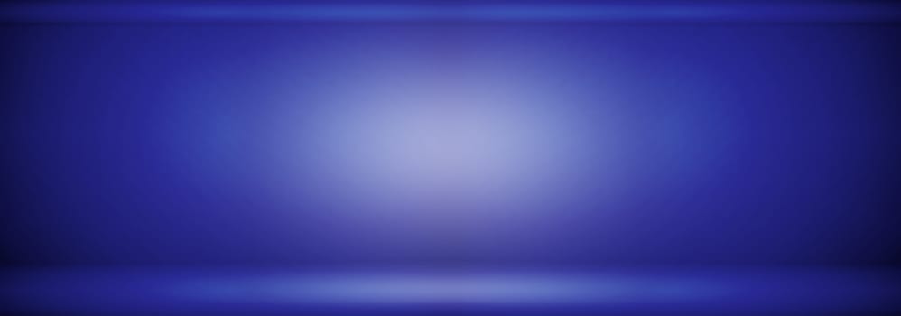 blur abstract soft  blue  studio and wall background
