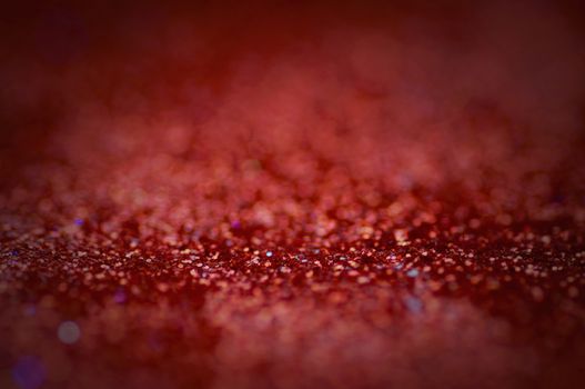 red glitter background in thanksgiving or autumn wallpaper and Christmas wall banner