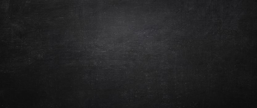 Dark and black chalkboard background, empty wall 