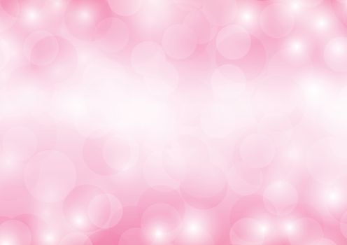 Pink background bokeh glittering luxury abstract light sparkling blurred gradient