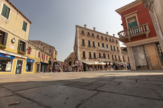 VENICE, ITALY 2 JULY 2020: Glimpse of Venice