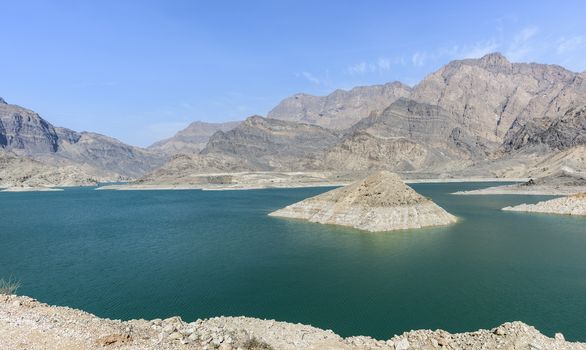 The Sultanate of Oman is a semi-arid country with limited water ressources with a fast growing population. The Dam will help to supply water to different region and it is located at 83 km from  Muscat. The main Dam is 410 meter lenght with 75.43 meters height. Th total capacity of the reservoir is 100 Million m3.