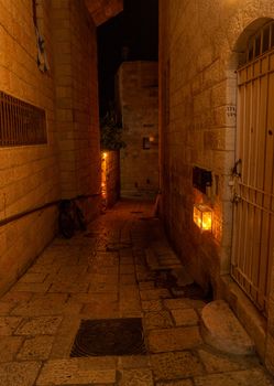 Jewish holiday chanuka celebration in israel jerusalem