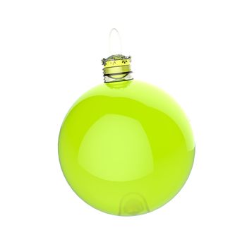 Empty 3d Christmas ornament 