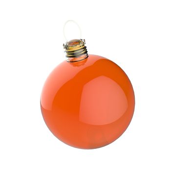 Empty 3d Christmas ornament 