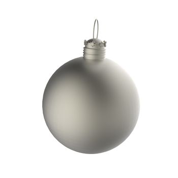 Empty 3d Christmas ornament 