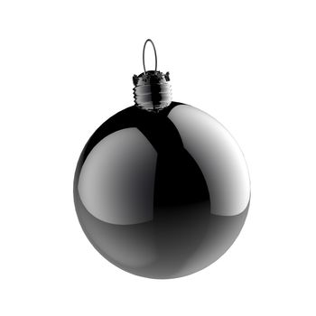 Empty 3d Christmas ornament 