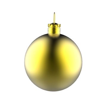 Empty 3d Christmas ornament 