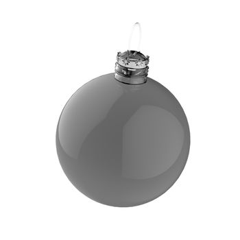 Empty 3d Christmas ornament 