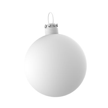 Empty 3d Christmas ornament 