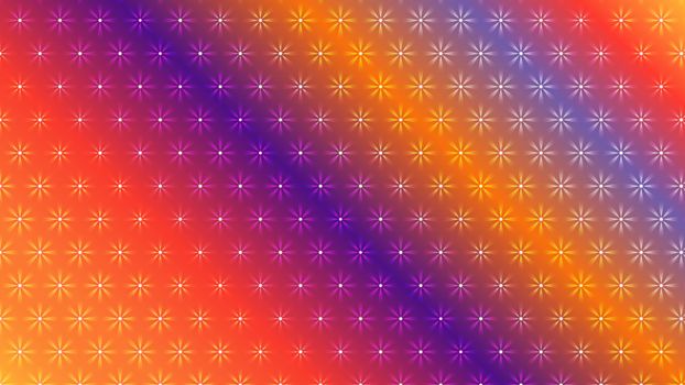 Gradient color abstract light background with glittery colored shiny bokeh stars. Sparkling glittered particles on colored background for placard, banner and greeting cards.