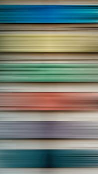 Abstract horizontally motion blur multicolored lights background