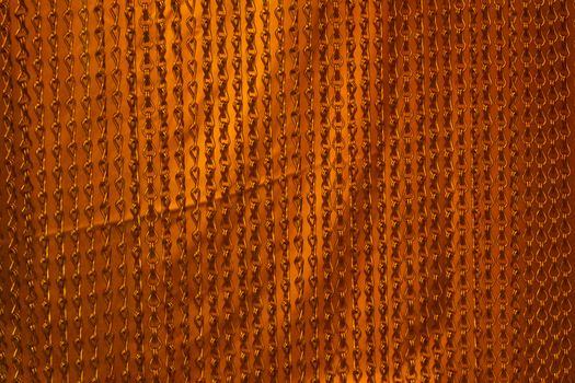 Abstract orange chains background