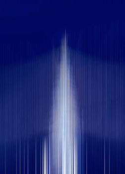 Abstract blue motion blur light