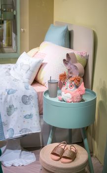 children interior bedroom arrangement