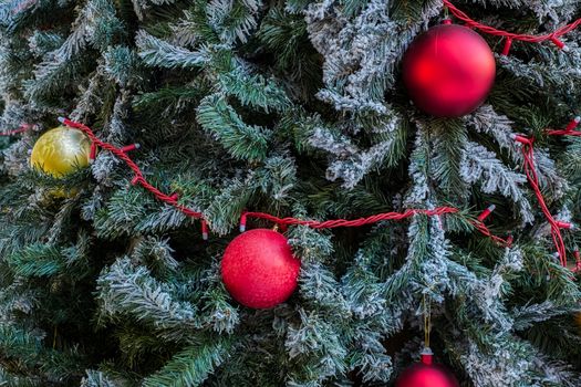 Christmas magic glowing tree decoration