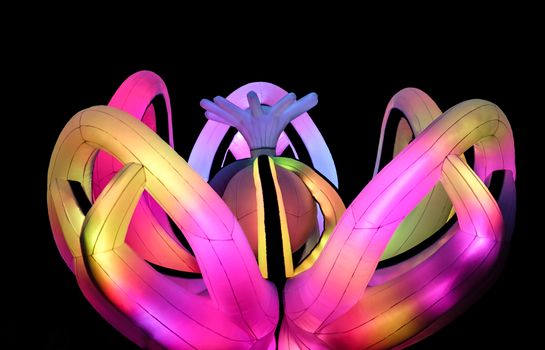 Charming changable colored Led Lighted Inflatable party Decoration