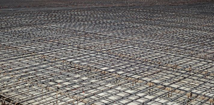 Construction infrastructure armature and iron bars