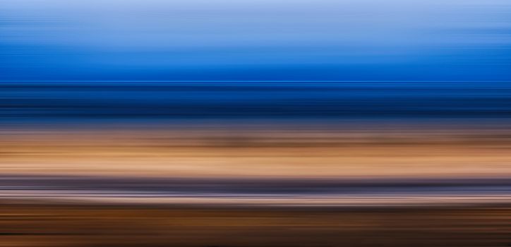 seascape long exposure motion blur effect