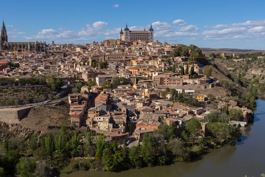 View of Toledo from the Mirador del Valle, Spain