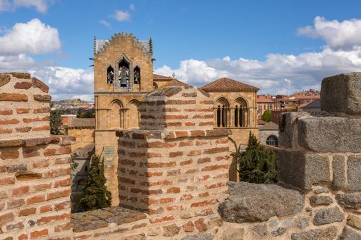 Ancient fortification of Avila, Castile and Leon, Spain