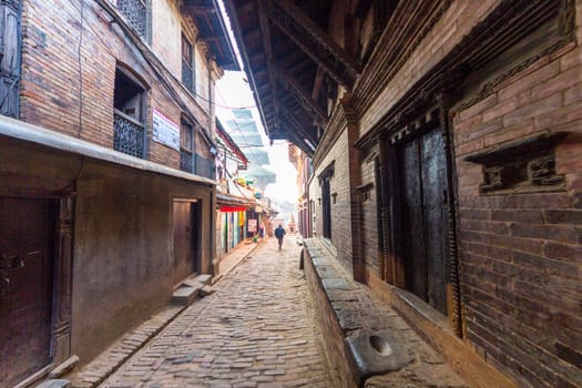 Kathmandu, Nepal - CIRCA 2020:Nepal Kathmandu Royal Patan palace complex in Patan Durbar Square famous place tourist attraction. Bhaktapur is UNESCO World Heritage site located in the Kathmandu Valley